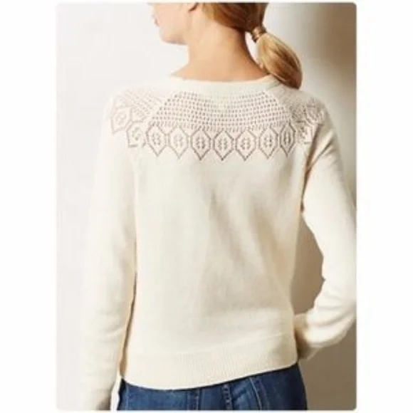 HWR Gold Leaf Pullover Sweater Small - Picture 2 of 8